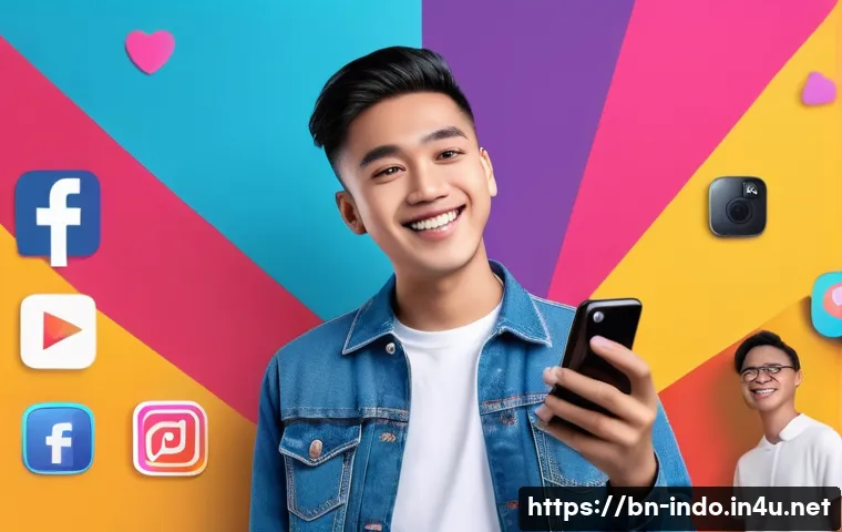 인도네시아 유명 연예인 - A vibrant scene depicting a young Indonesian social media star engaging with fans through a live Ins...
